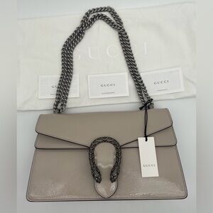 $3500 NEW GUCCI DIONYSUS LEATHER BAG PURSE AUTHENTIC!